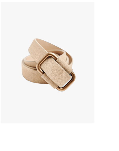 Saddle Suede Belt