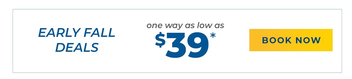 Early Fall Getaway Deals