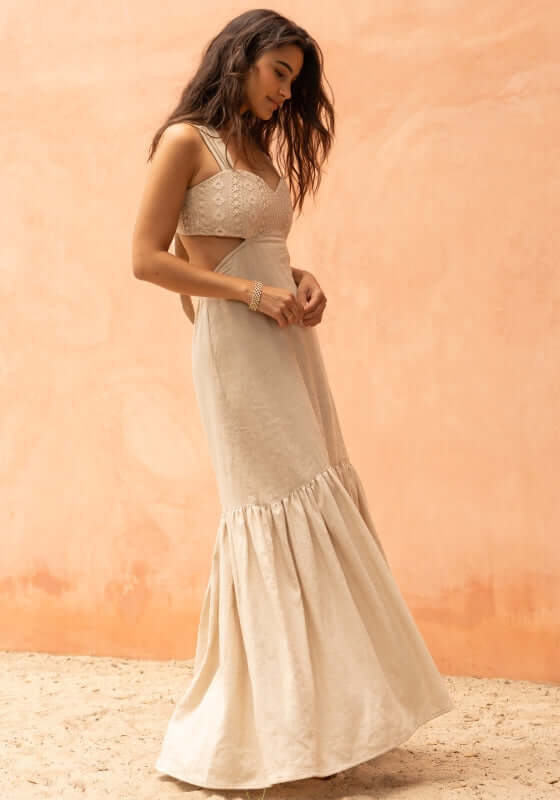 Image of Marrakech Dress Sand