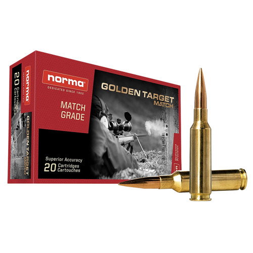 NORMA AMMO 6.5 Creedmoor Gold Target 130Gr 20rd