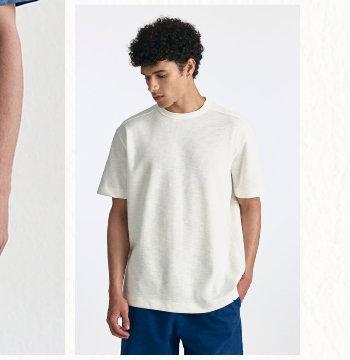 Men's Basic T-Shirt Coconut Milk