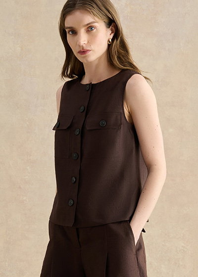 Lulu Linen Top