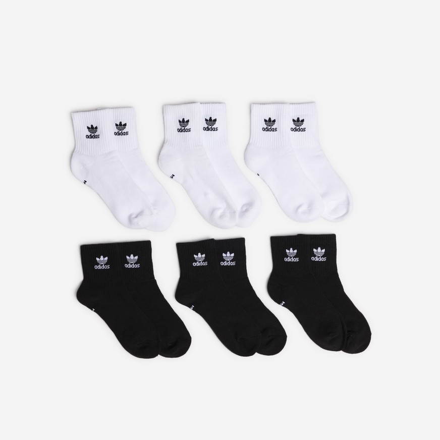 Originals Trefoil 6PK Quarter Socks