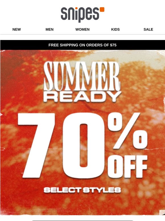 Up to 55% Off Nike, Jordan, New Balance, & More
