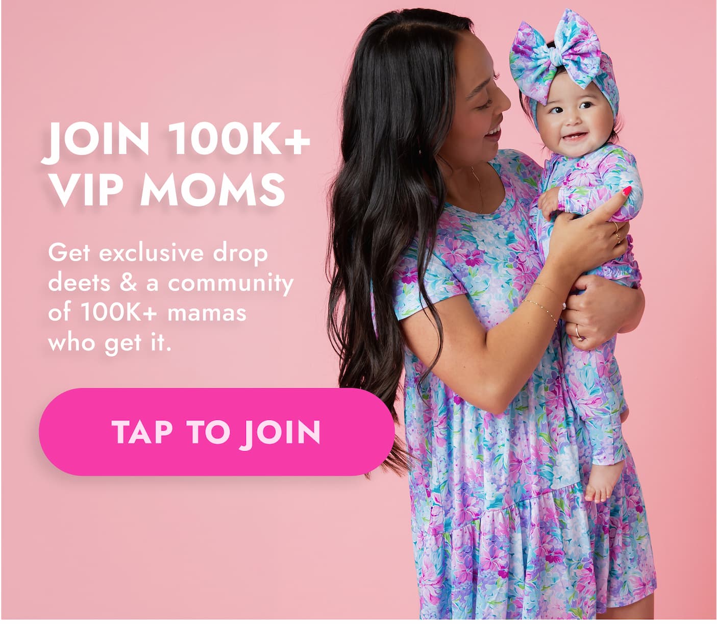 Get the VIP treatment: exclusive drop info & the most supportive mamas can be found in our VIP FB Group.