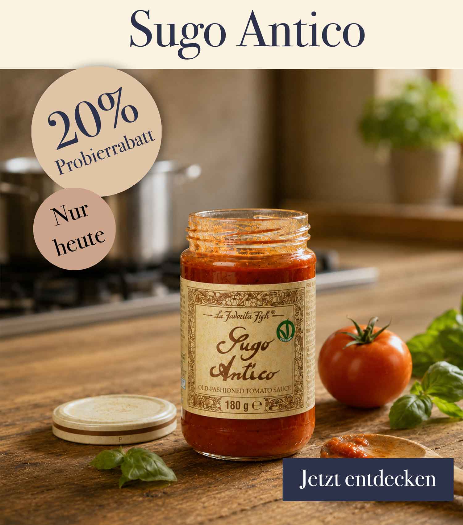 Sugo Antico von Favorita