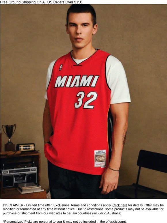 NBA New Release | Miami Heat Finals Authentics & Swingman