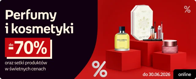 Perfumy i kosmetyki do -70% oraz setki produktów w świetnych cenach | do 30.06.2026 online