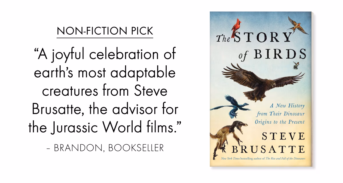 A joyful celebration of earth's most adaptable creatures from Steve Brusatte, the advisor for the Jurassic World films.