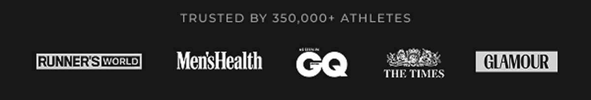 Trusted by 350,000+ Athletes