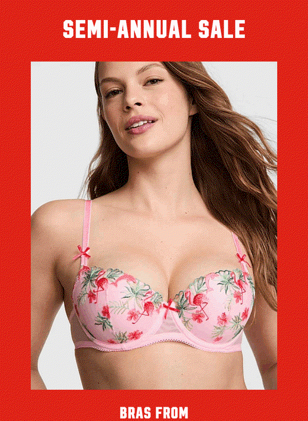 [Semi-Annual Sale Lockup]     Bras from $14.99   While quantities last.    Shop Now >
