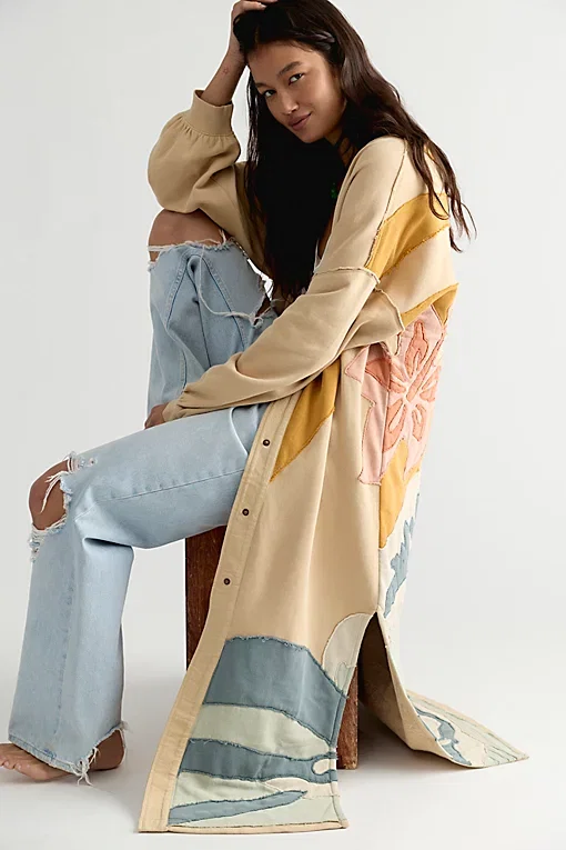 Wave Length Maxi Cardi