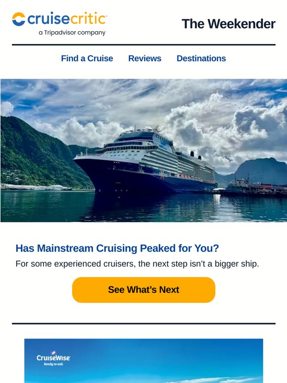 Mainstream Cruising Peaked? Smart Port Tips Inside & More