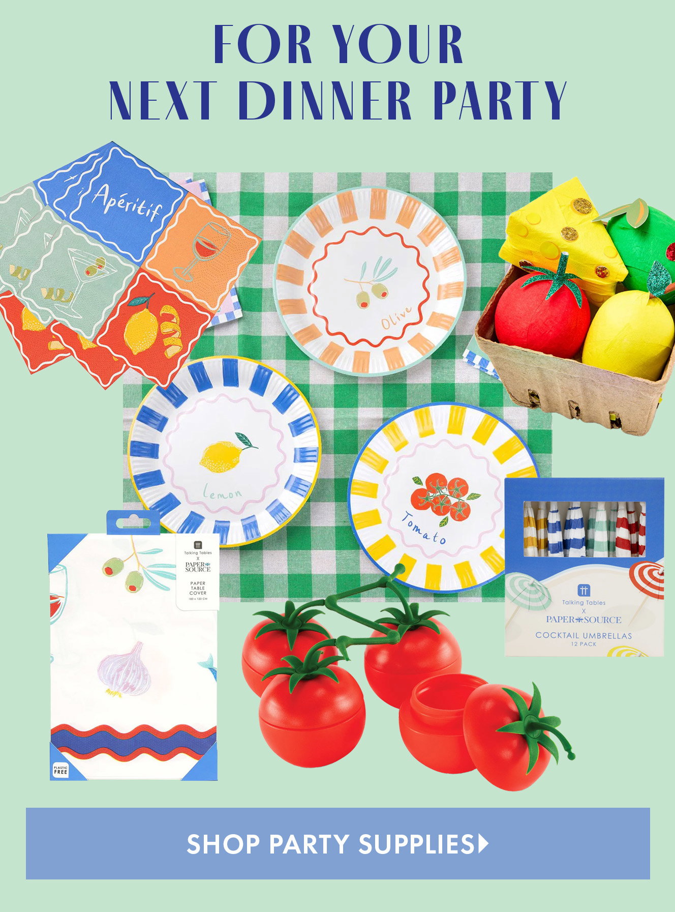 Spring & Summer Party Supplies