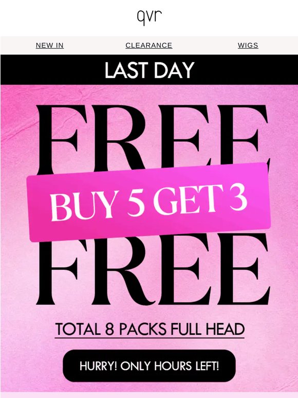 [Order Info] Your FREE 3 Packs will expire soon