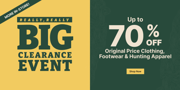 Really, Really BIG Clearance Event | Save Up to 70%