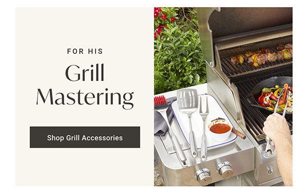 For His Grill Mastering | Shop Grill Accessories >