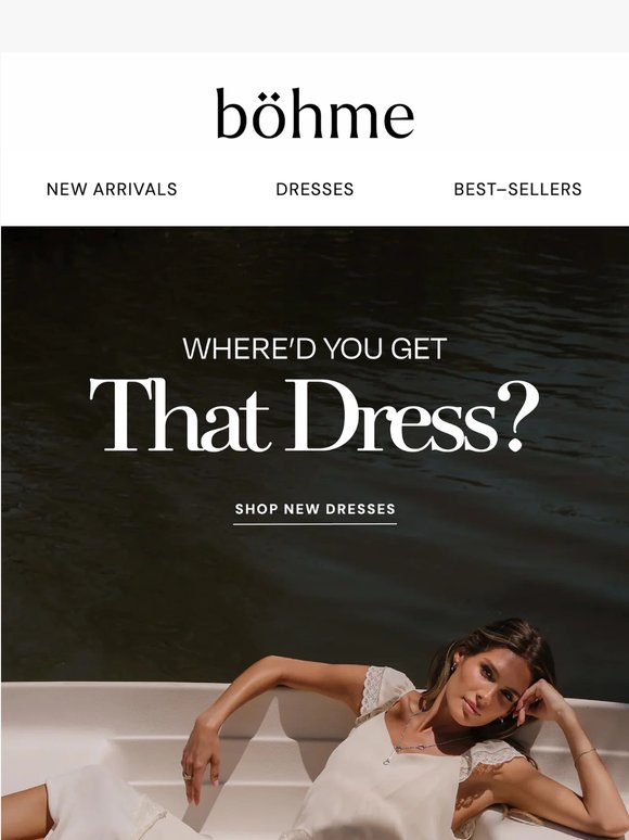 Your Perfect Dress Is Waiting!