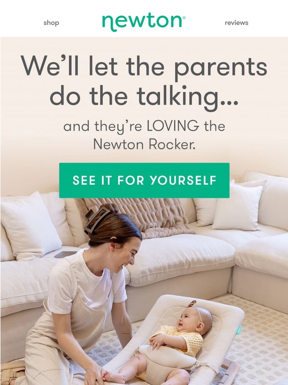 "The most beautiful baby product we own." ⭐
