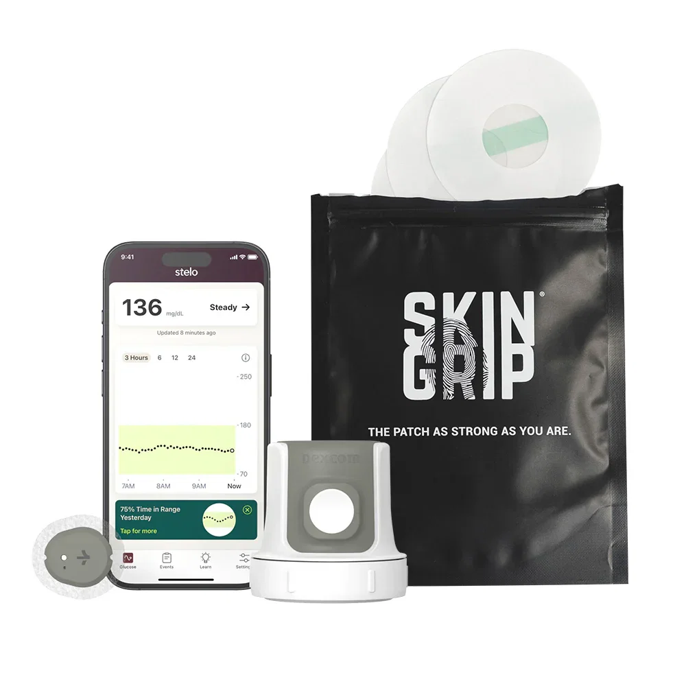 Image of Stelo Glucose Biosensor + Skin Grip Bundle