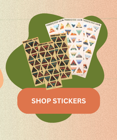 Parks of the USA Sticker Sheets | Limited Edition