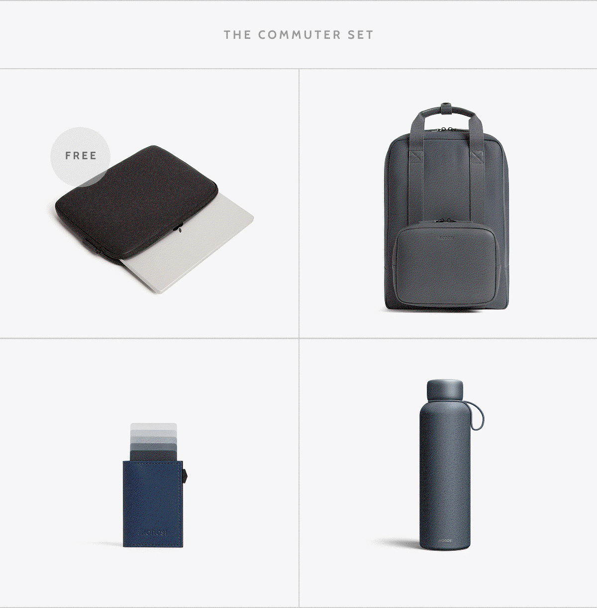 The Commuter Set. The Off-Duty Set. The Jetsetter Set. The High-Flyer Set.