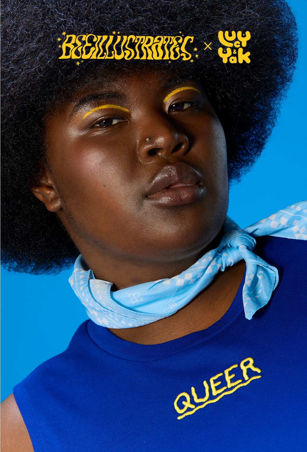 Bee Illustrates x Lucy & Yak- Queer
