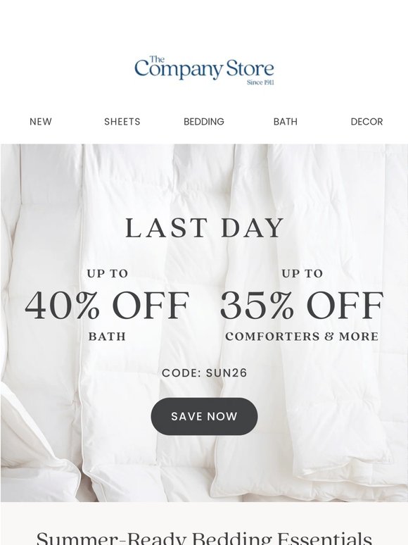 Last day—don’t snooze on these savings