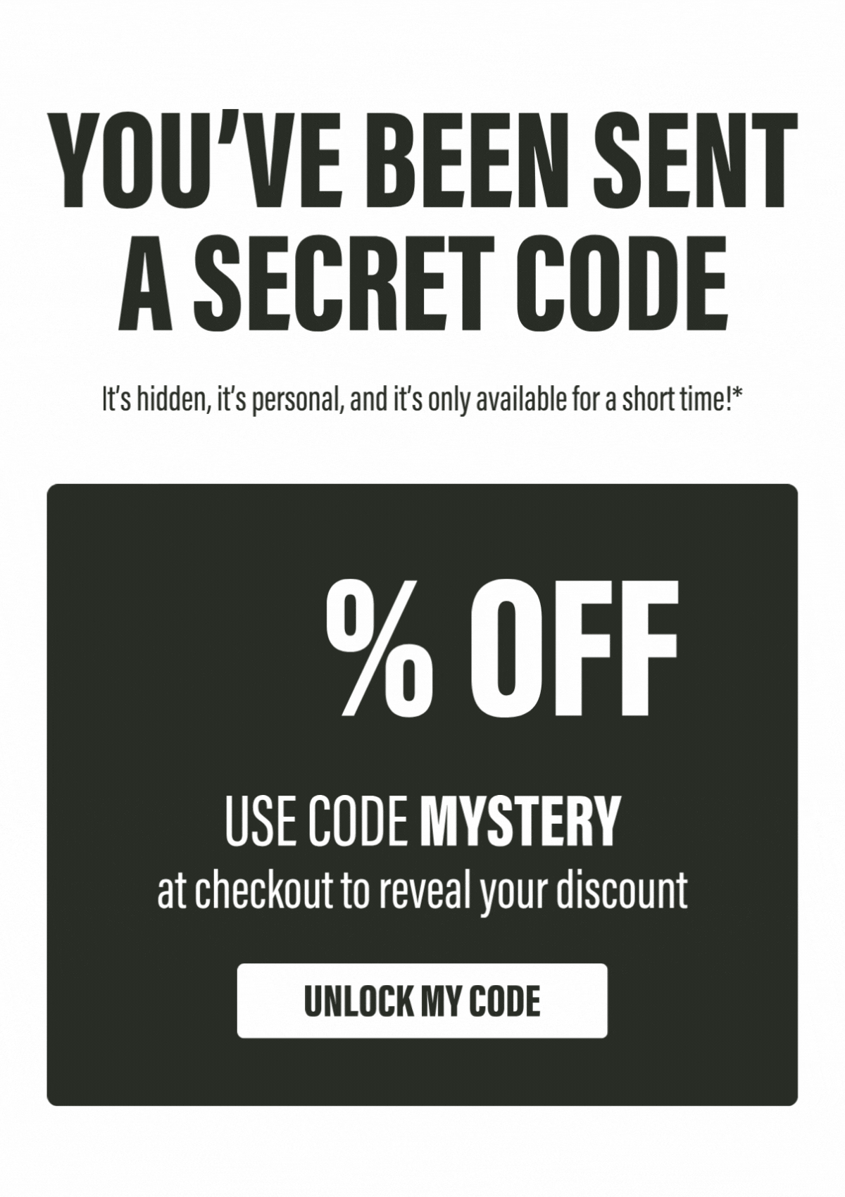 Mystery Offer