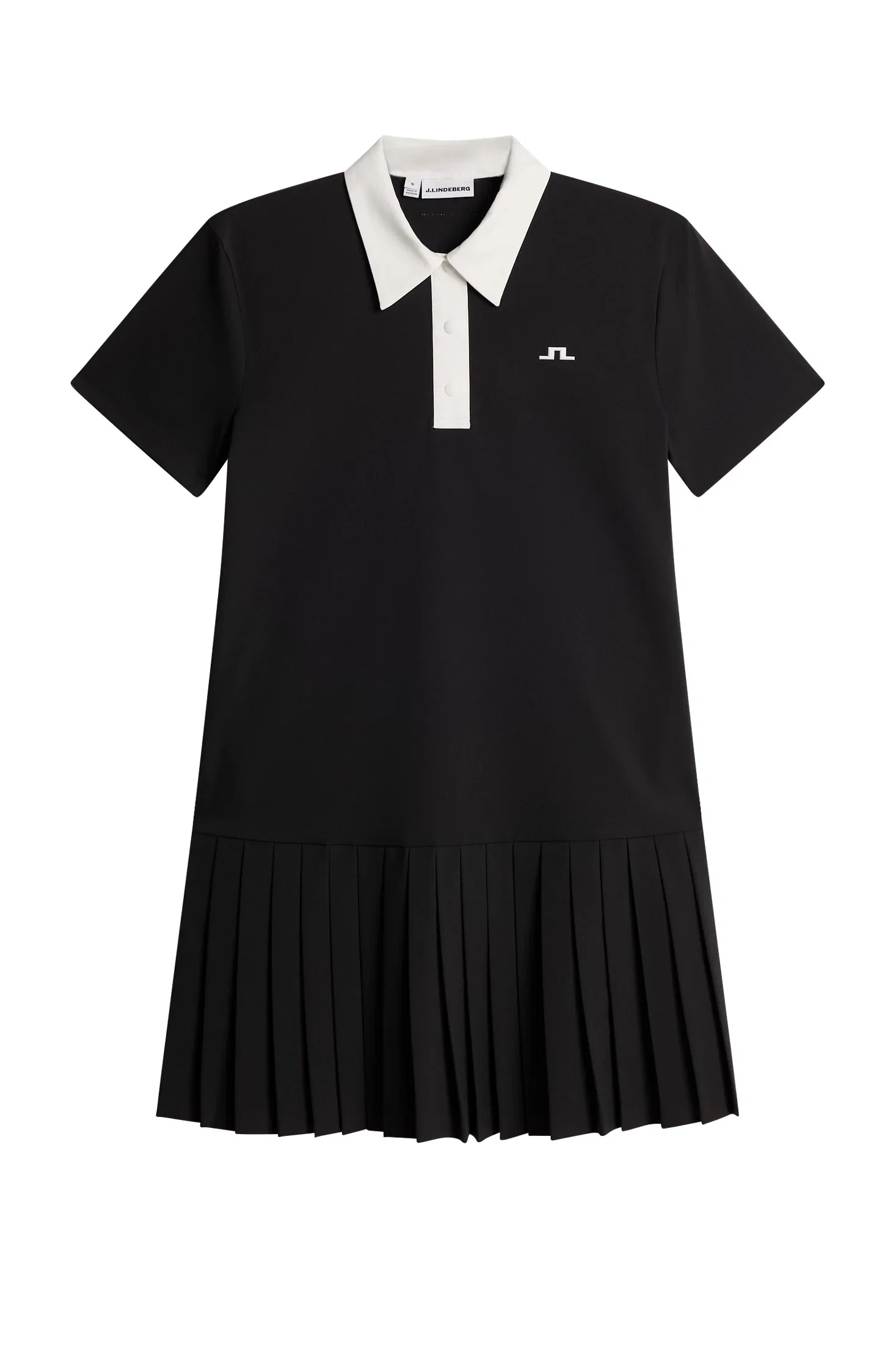 Image of 30Y Grace Pleated Dress / Black