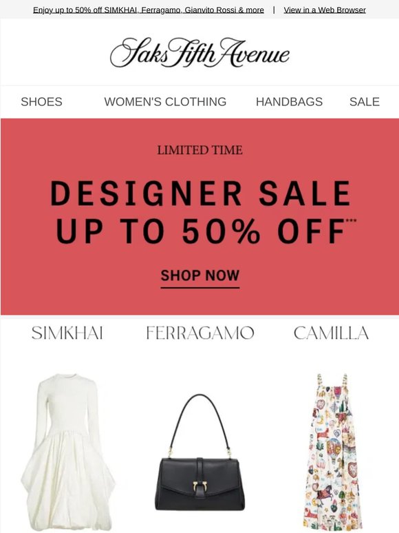 Hurry & treat yourself to up to 50% off  + We just marked these down