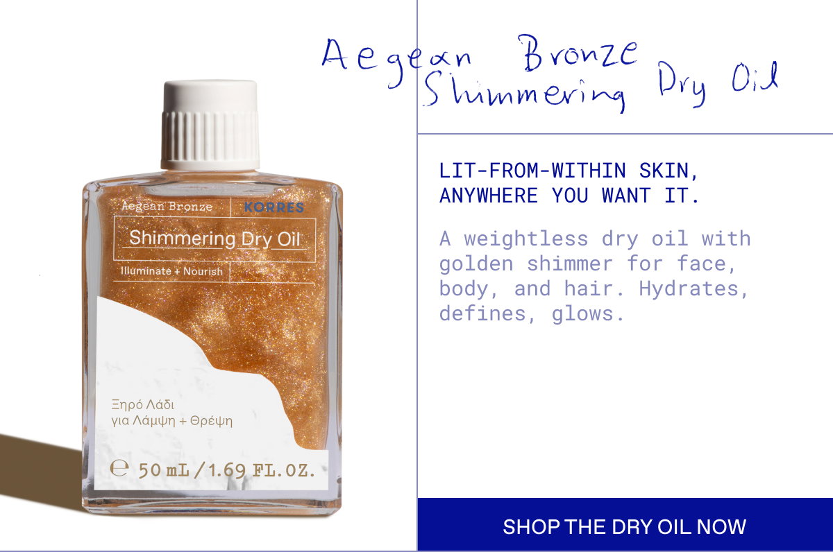 Aegean Bronze Shimmering Dry Oil