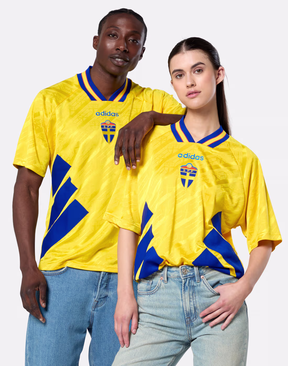 adidas Adults Sweden Home 1994 Bring Back Jersey