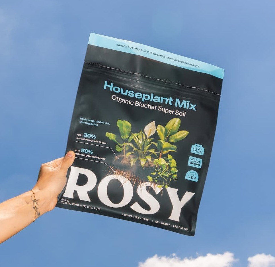 Rosy Soil Houseplant Mix New Packaging