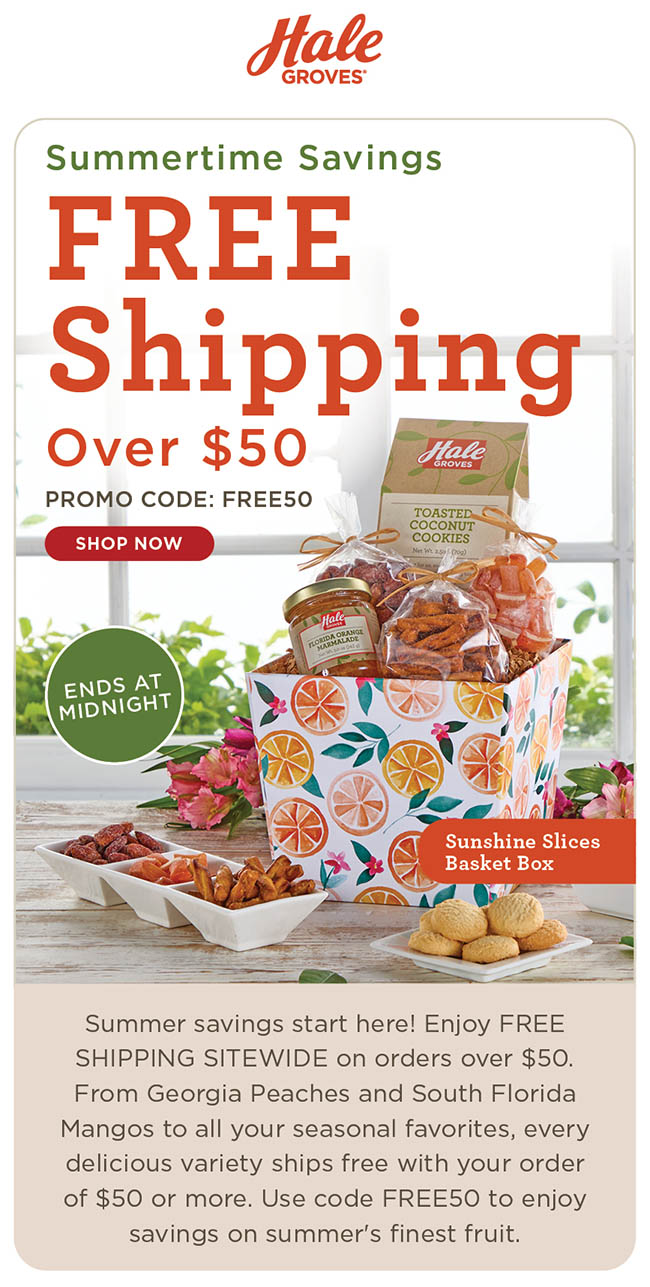 FREE Shipping over $50