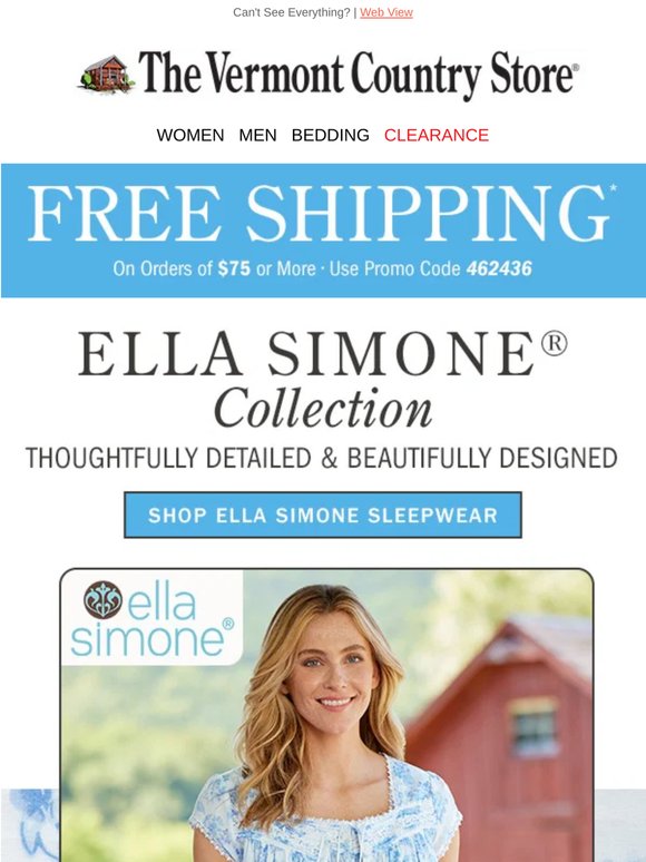 Our exclusive Ella Simone Collection