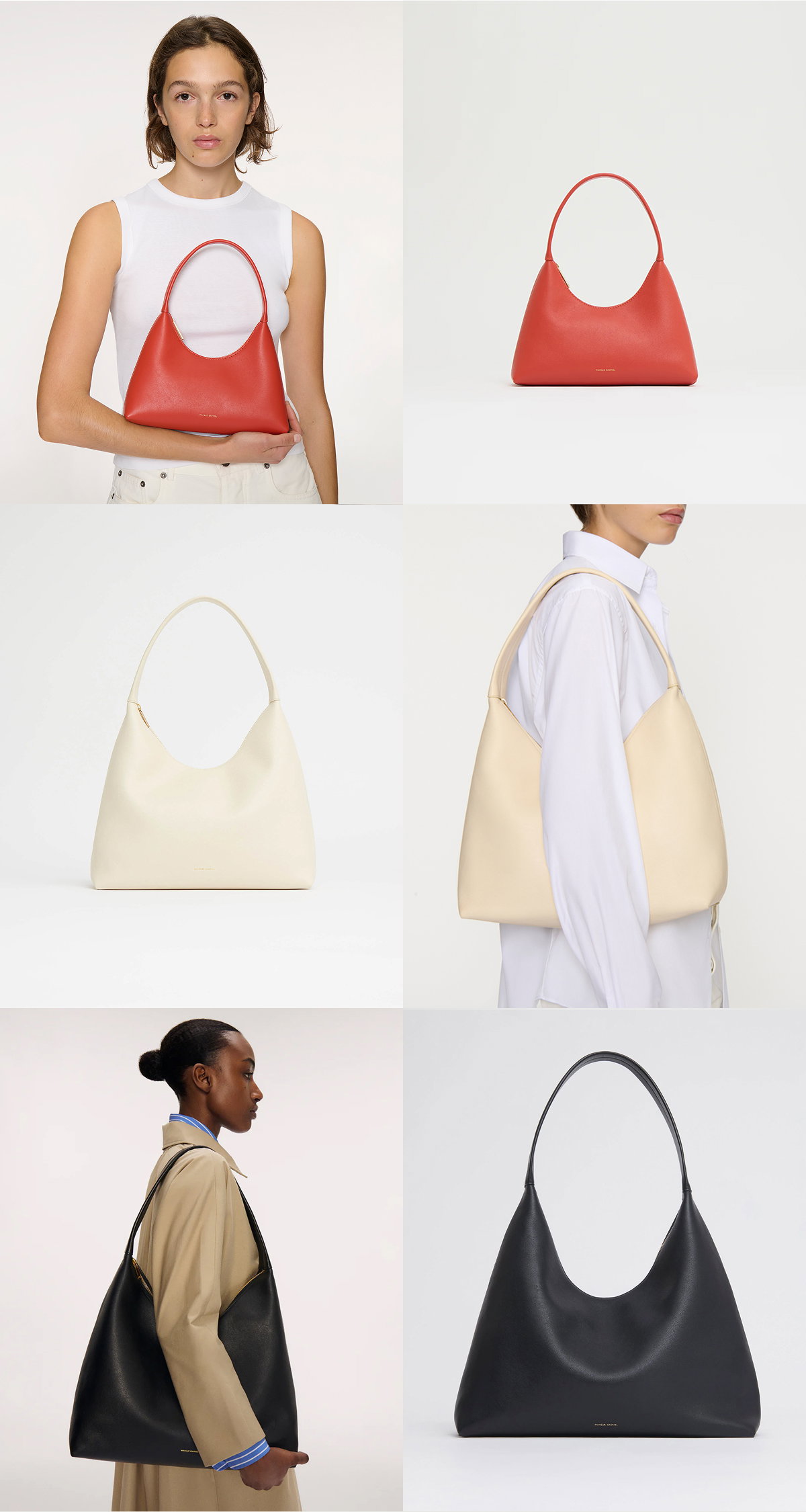 Slouchy enough to feel effortless while structured enough to hold its shape, the Candy family balances form and function.