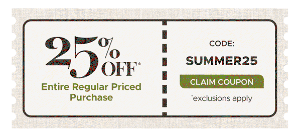 25% Off Coupon