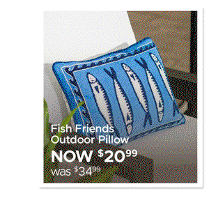 Fish Friends Pillow