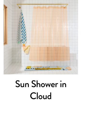 Sun shower in cloud