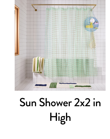 Sun shower 2x2 in high