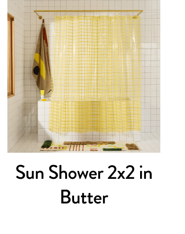 Sun shower 2x2 in butter