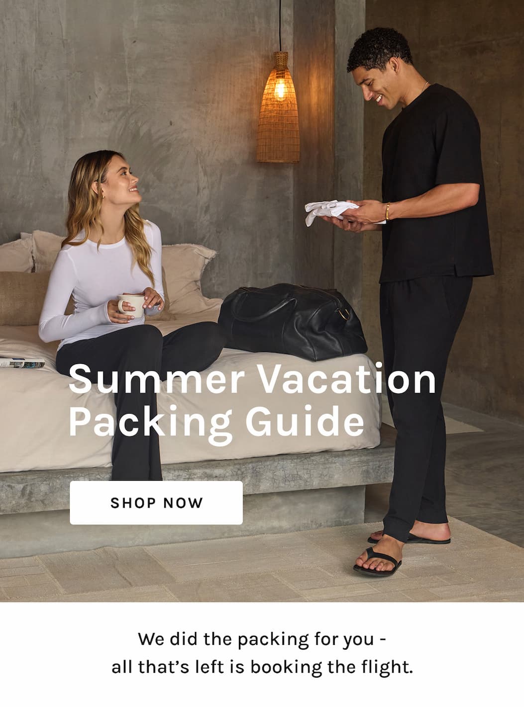 Summer Vacation Packing Guide [Shop NOW] We did the packing for you - all that’s left is booking the flight.