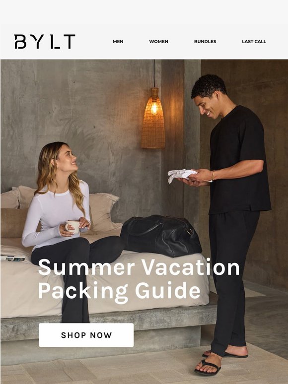 Your Summer Vacation, Packed.