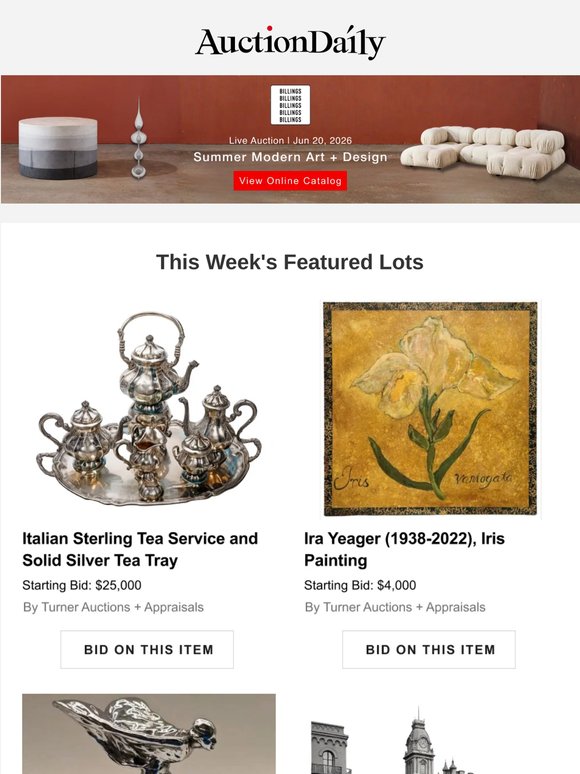 Upcoming Auctions This Week