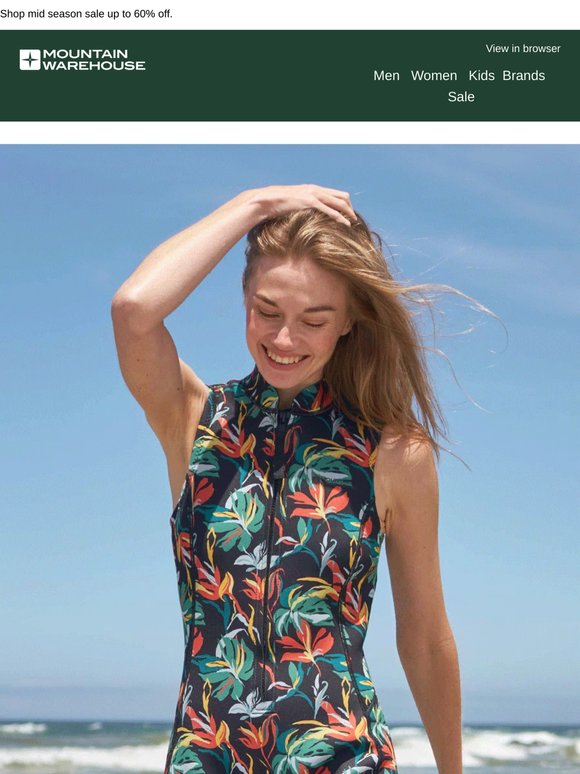 Make a Splash in Style 🌊 Printed Wetsuit