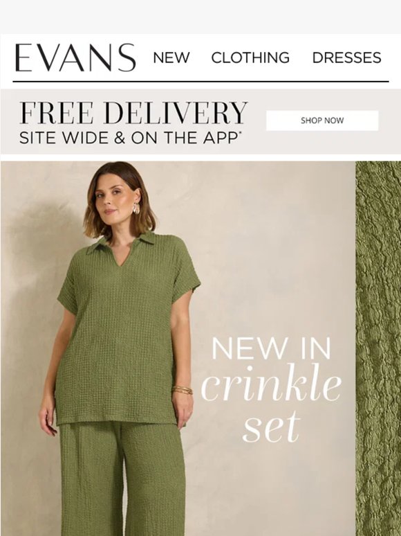 Trending: Crinkle Fabric