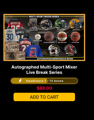 Autographed Multi-Sport Mixer Live Break Series
