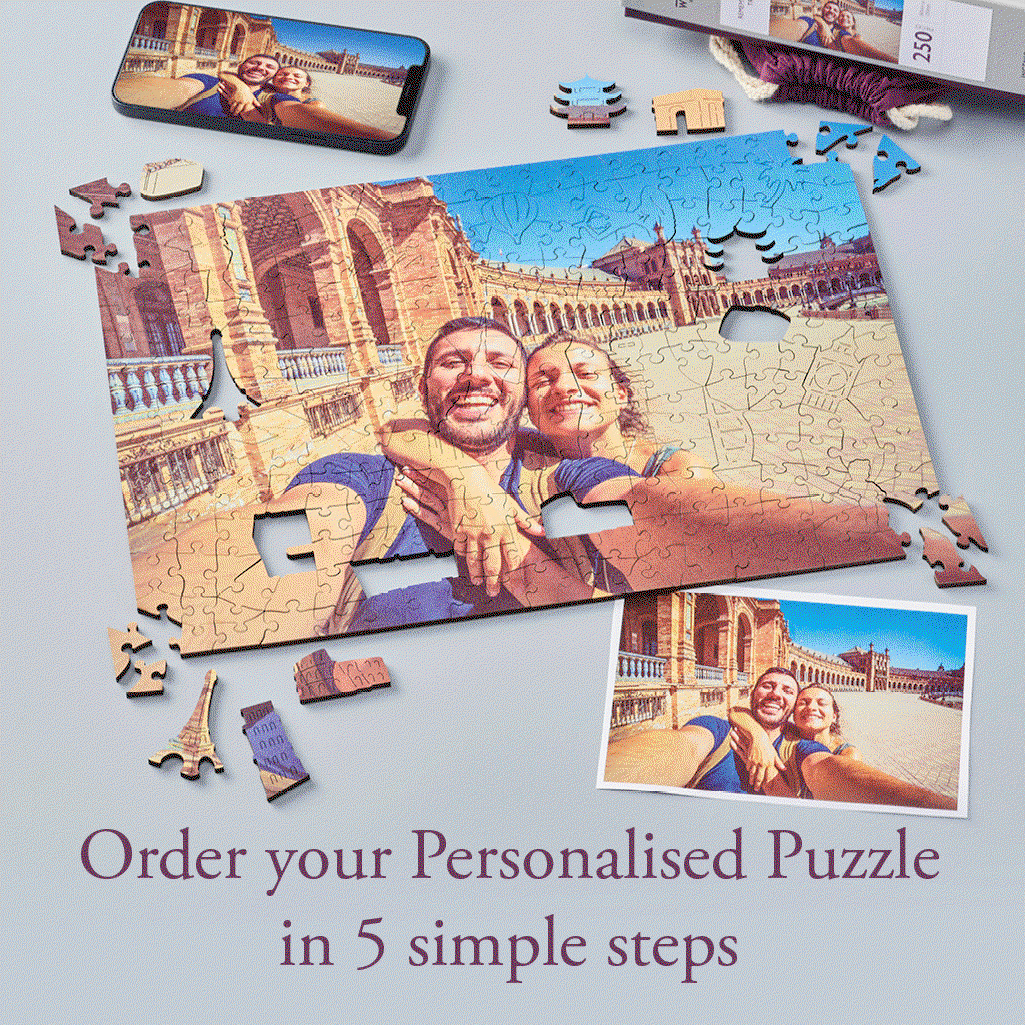 Ordering your Personalised puzzle is easy