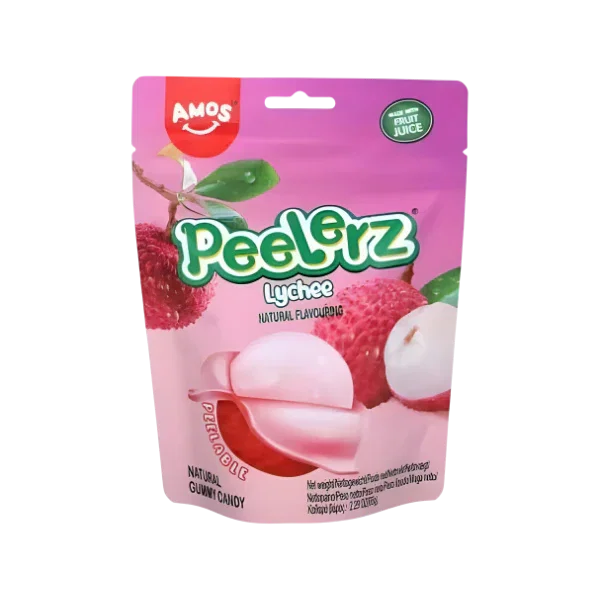 Image of AMOS Peelerz Gummy Jelly Lychee 65g